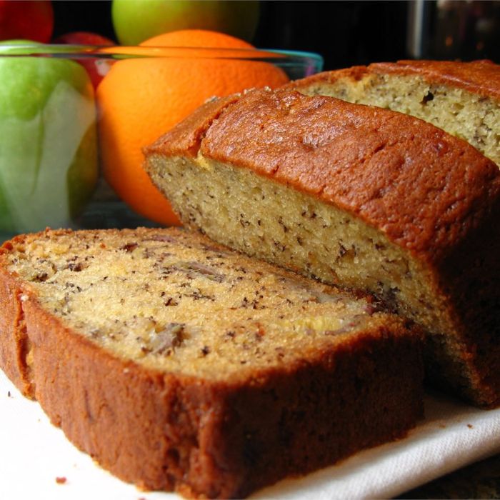Janets rich banana bread