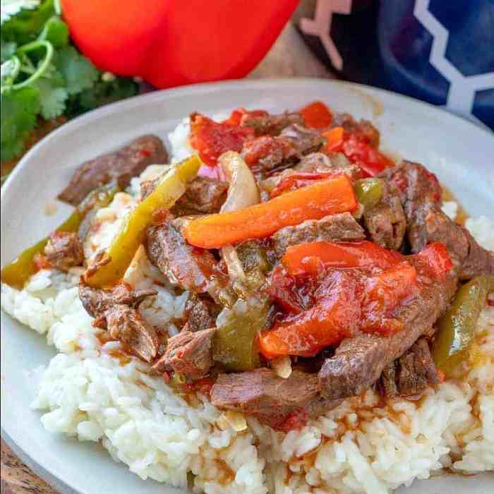 Poor mans pepper steak