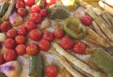 Vegetarian balsamic roasted marinated foods dietitiandebbie