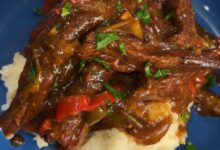 Poor mans pepper steak