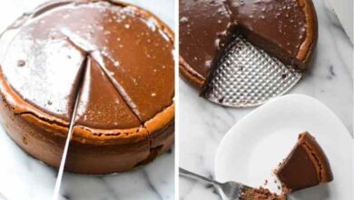 Guinness and chocolate cheesecake