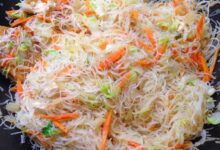 Quick and easy pancit