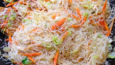 Quick and easy pancit