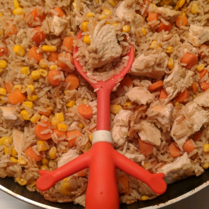 Chinese chicken fried rice ii