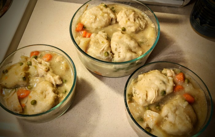Irish chicken and dumplings
