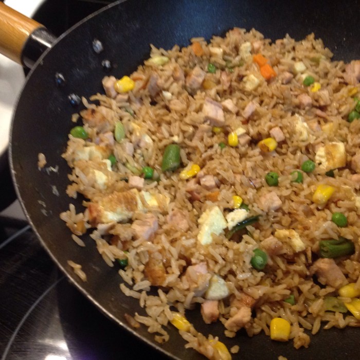 Chinese chicken fried rice ii