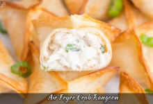 Air fryer crab rangoon