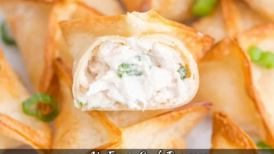 Air fryer crab rangoon