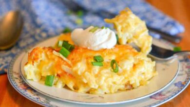 Copycat cracker barrel hash brown casserole