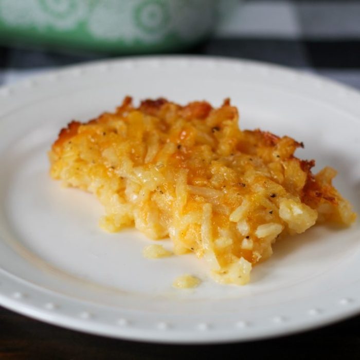 Copycat cracker barrel hash brown casserole