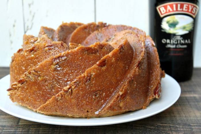 Irish cream bundt cake