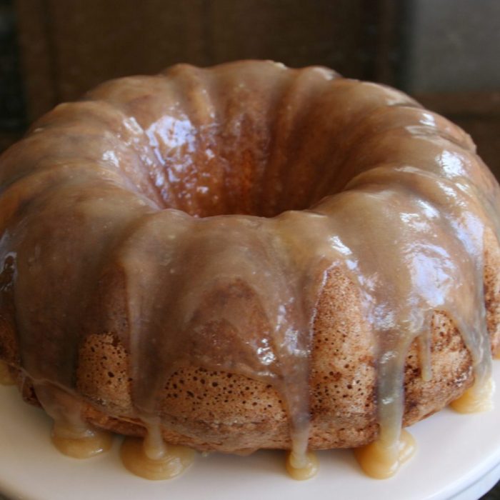 Irish cream bundt cake