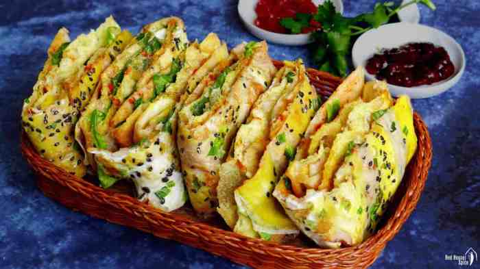 Jian bing chinese crepes