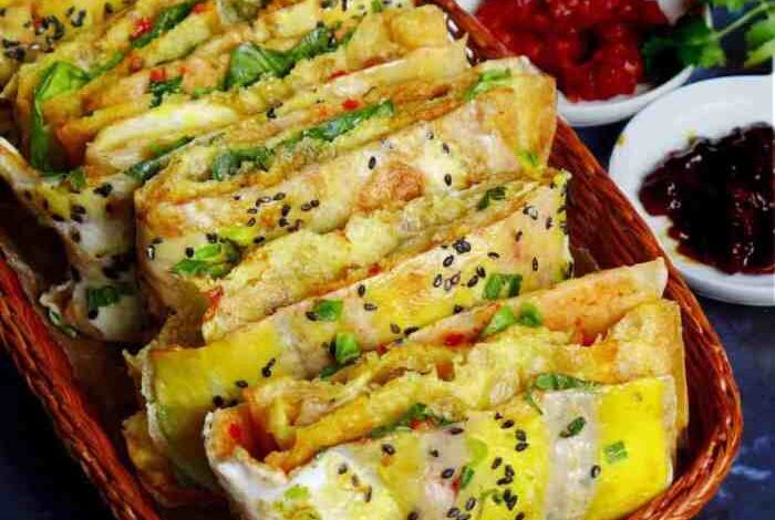 Jian bing chinese crepes