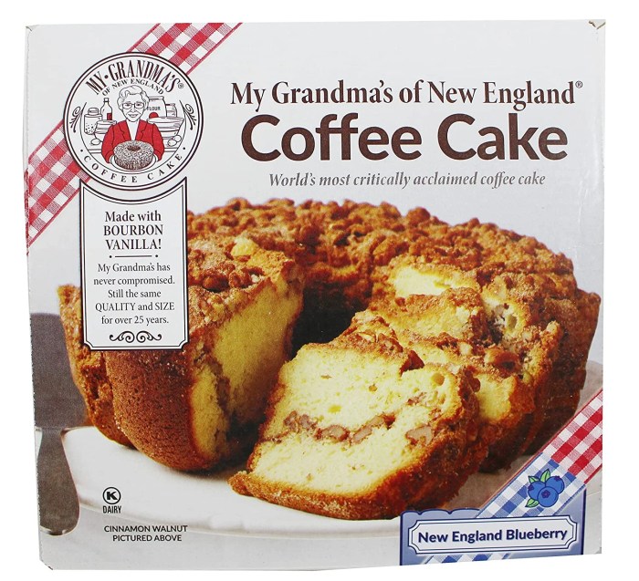 Grandma donnies blueberry coffee cake