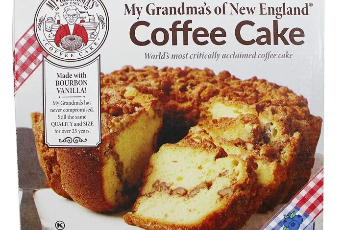 Grandma donnies blueberry coffee cake