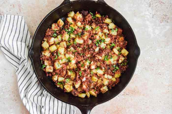 Chef johns corned beef hash