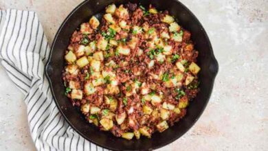 Chef johns corned beef hash