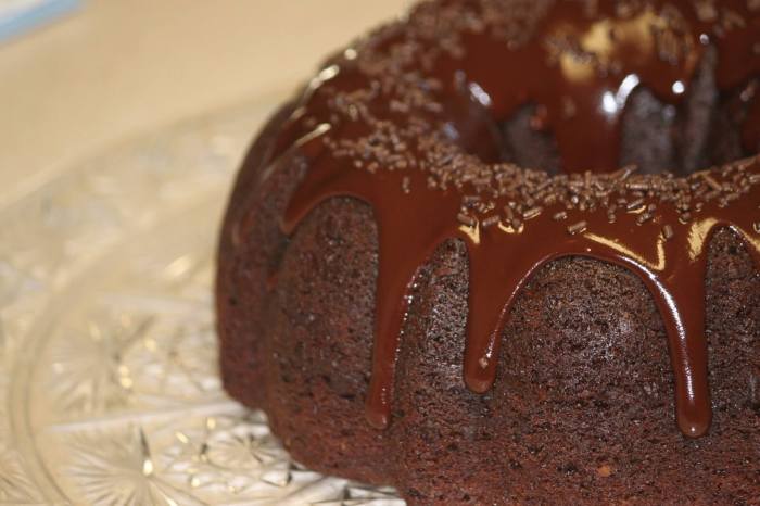 Too much chocolate cake