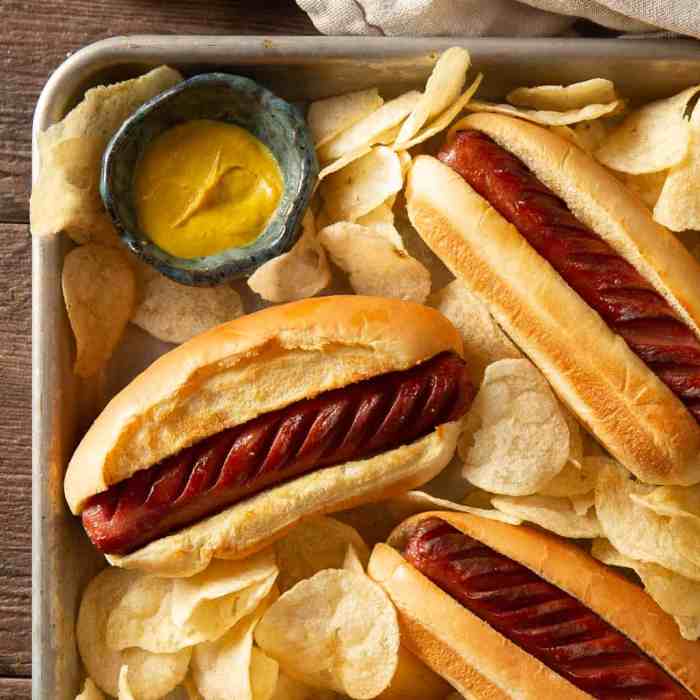 Basic air fryer hot dogs