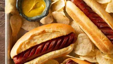 Basic air fryer hot dogs