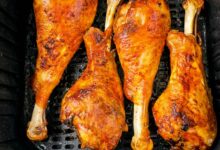 Air fryer turkey legs