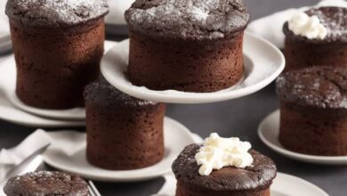 Chef johns chocolate souffle