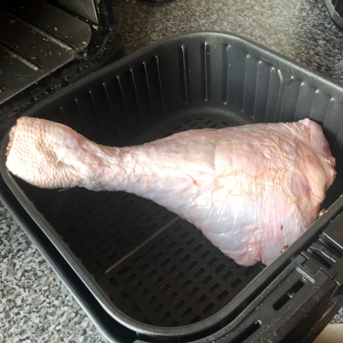 Air fryer turkey legs