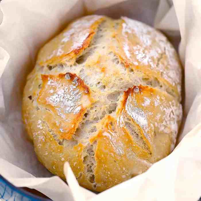 No knead dutch oven bread