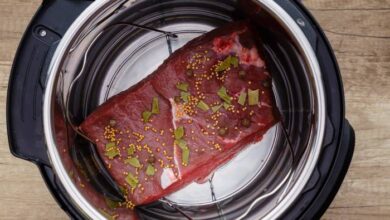 Instant pot cabbage and beef soup