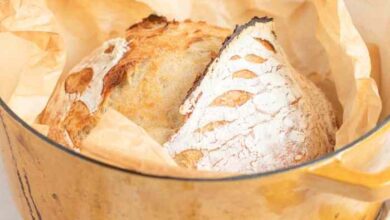 No knead dutch oven bread