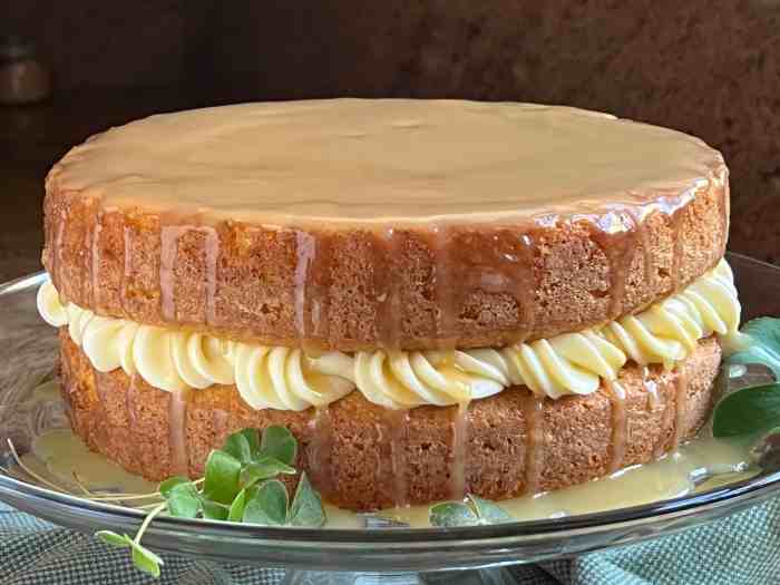 Boozy irish whiskey cake