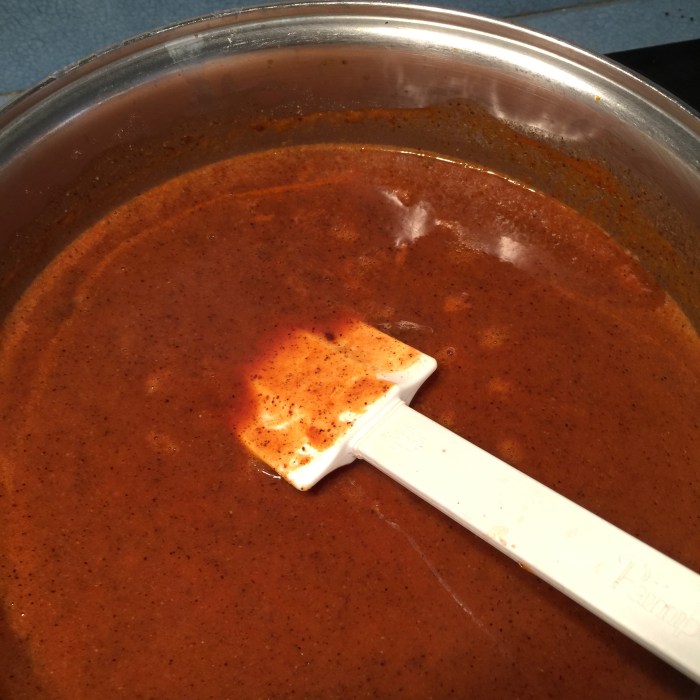 Ten minute enchilada sauce