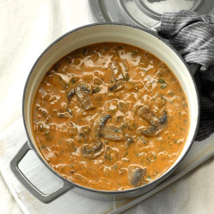 Cream of brie soup