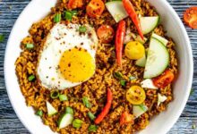 Take out style fried rice