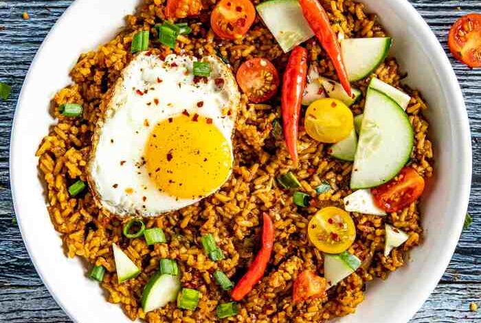 Take out style fried rice