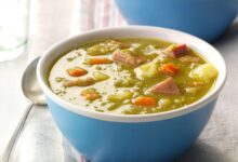 Soup pea split recipe classic mygourmetconnection pot making crock slight outlined variations timing stovetop those above below version find details