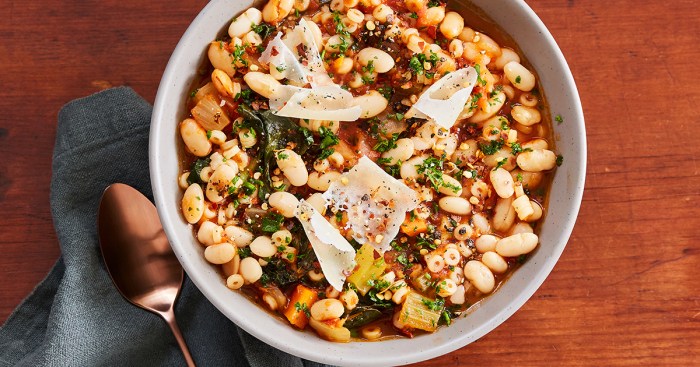 Slow cooker pasta fagioli soup
