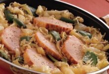 Easy pork and sauerkraut