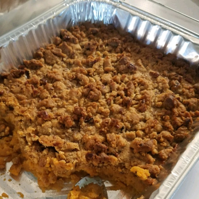 Crunch michellespartyplanit Sweet potato crunch casserole