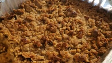 Sweet potato crunch casserole