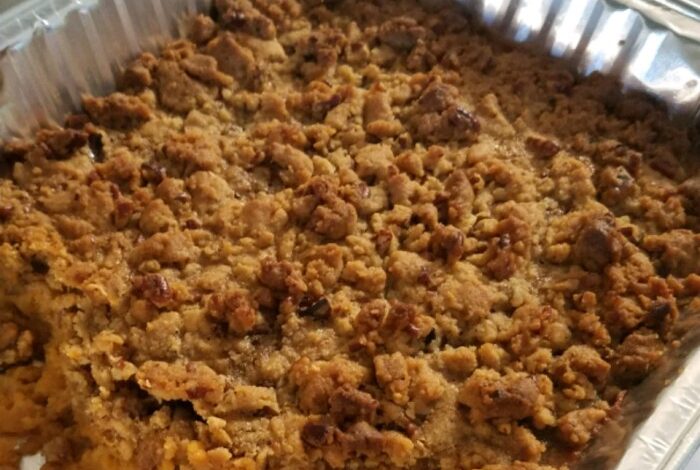 Sweet potato crunch casserole