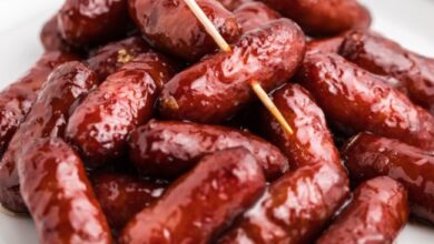 Air fryer bbq cocktail smokies