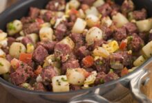 Air fryer corned beef hash