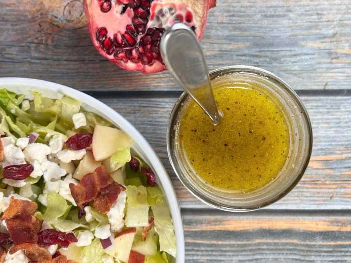 Honey dijon balsamic vinaigrette