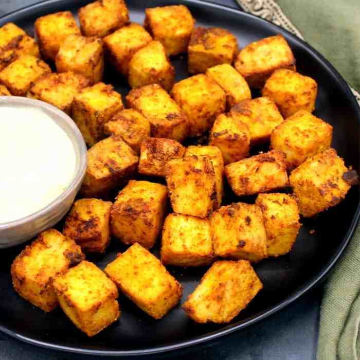 Air fryer bang bang tofu