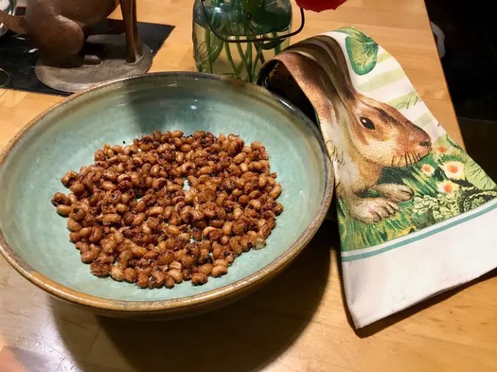 Peas fried air eyed Fried black eye peas
