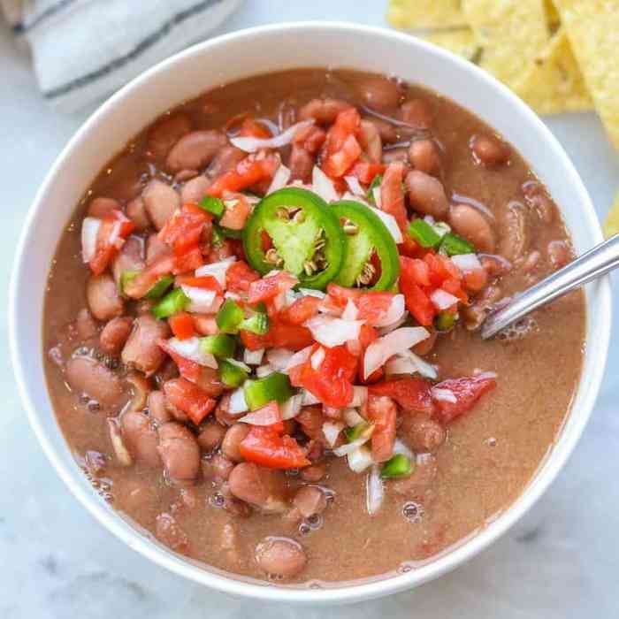 Pinto beans cooker veganblueberry Simple slow cooker pinto beans and ham