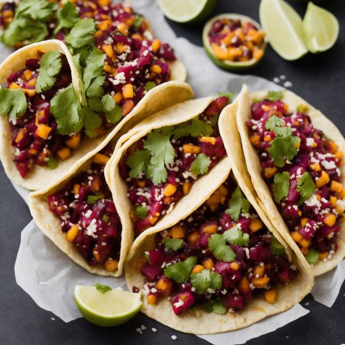 Tacos hibiscus vegan jamaica taco liveeatlearn Tacos de jamaica vegan hibiscus tacos