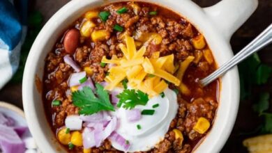 Beef bean and beer chili